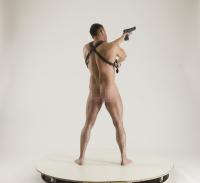 2020 01 MICHAEL NAKED MAN DIFFERENT POSES WITH GUN 4 (4)